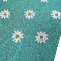 DISTRIBUX Felpudo Campo de margaritas Para Puerta Entrada de Casa Base Goma Antideslizante Material Fibra de Coco 100% Natural Decoración Hogar 40 x 70 cm Alfombrilla Fibra de Coco Original y Divertida - details 2