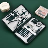 Set De Manicura Profesional 7-18 Piezas Cortauñas De Acero Inoxidable Con Estuche De Viaje De Cuero Para Hombre Y Mujer Kit De Cuidado De Uñas - details 6