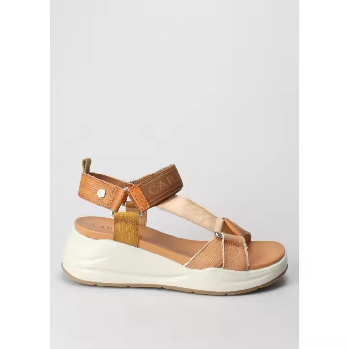 sandalia piel camel CARMELA - 1