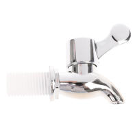 Grifo De Vino De Vidrio Plateado De 17mm Para Botella De Juego De Barro De Tanque De Agua 1PC Extensor De Grifo Para Baño - details 4