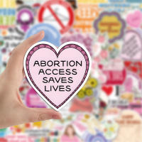 50PCS Etiquetas Impermeables De Graffiti De Derechos Femininos Y Movimiento Antinatalistas Para Decoración De Vaso Creativo Y Moderno Tamaño Variado Para Adolescentes Adultos Niños Amigos - details 3