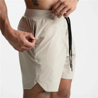 Shorts De Running Para Hombre Verano 2025 Fitness Gym Quick Dry Con Bolsillo Cierre De Cremallera Pantalones Deportivos Bodybuilding - details 6