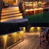 Luces Solares Para Pared 2-8PCS Luz De Escalera Impermeable Para Jardín Patio Camino Y Valla Luz LED Moderna Auto-Contenida - details 3