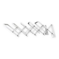 Tendedero Metálico Extensible Blanco - 80cm - 4 Metros Útiles - Tendero Retráctil para Interiores y Exteriores - Karawan - details 1