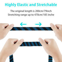 Cuerda Elástica De Bungee Con Gancho 4-10Pc Diámetro 2.5cm Para Motocicleta Camping Maletero De Coche Correa Antideslizante De Alta Dureza - details 1