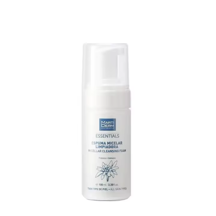 Martiderm essentials espuma micelar limpiadora100 ml - 1