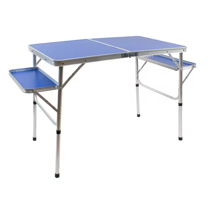 Conjunto Mesa Plegable Camping The Secret Home - Aluminio Resistente - Ligera y Versátil - Varios Colores - 1