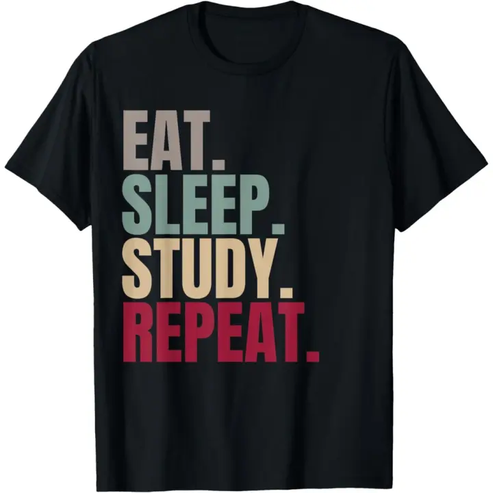 Camiseta de Manga Corta, 100% Algodón, Ropa Unisex para Hombres y Mujeres en 5 Tallas, Camiseta Negra, Cuello redondo con estampado. - 1