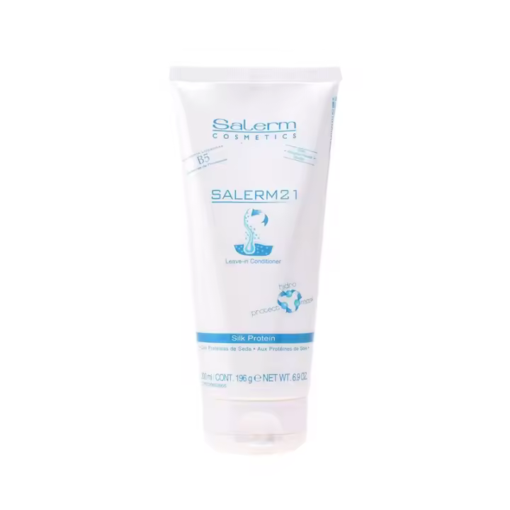 Acondicionador/Mascarilla SALERM 21 Technique Proteínas de Seda (Efecto 2+1) 200ml - Salerm Cosmetics - Superhidratante, repara puntas abiertas, desenreda, protección térmica. - 1