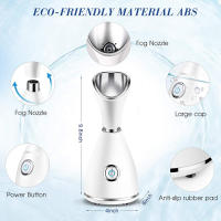 Máquina De Humo Iónico Nano Para Rostro Para Mujeres Belleza Facial Españo Electrónico Profesional Spa Mist Limpieza Profunda - details 2