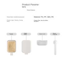 Organizador De Hierbas Para Cocinar Caja De Almacenamiento De Especias Jars De Aromaterapia Contenedor De Pimienta Y Azúcar Estilo Moderno PP - details 15