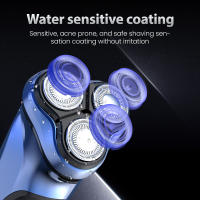 Afeitadora Eléctrica Sejoy Para Hombres Recargable a Prueba De Agua Afeitadora Rotatoria Portátil Para Viajes Con Trimmer De Barba Regalo Ideal - details 4