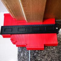 Regla De Perimetro Irregular 12/14/25cm Plástico Para Mapeo De Perfiles Escala De Curvatura Para Azulejos Y Lamina Muebles Herramienta Manual - details 4