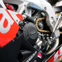Cubierta De Motor Protección Para Moto Aprilia RSV4 RR 2015-2021 Tuono V4R / V4 1100 GB Racing Compatible Con Modelos 2010-2021 - details 0