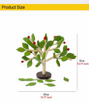 Puzzle 3D De Madera DIY Modelo De Árbol Juguete Educativo Montessori Para Niños Regalo Bloques De Rompecabezas Asamblea Unisex - details 8