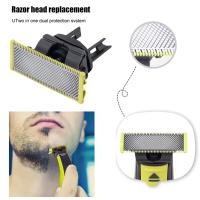 Cabezal de afeitadora de 5 piezas para Oneblade, cuchilla de repuesto para cortadora de barba, QP2520/QP2530/QP2630/QP6510/QP6520/QP2523，Cabezal de afeitadora Oneblade 5 cuchillas de repuesto para cortadora de barba - details 0