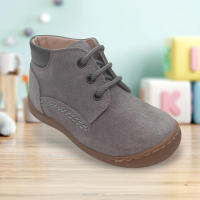Ohmytoe Botas Serraje Primeros Pasos Niño 6160 PIEL LUXE PLOMO GRIS Respetuoso  calzado niños Winter ROYALE CORDONETS - details 1