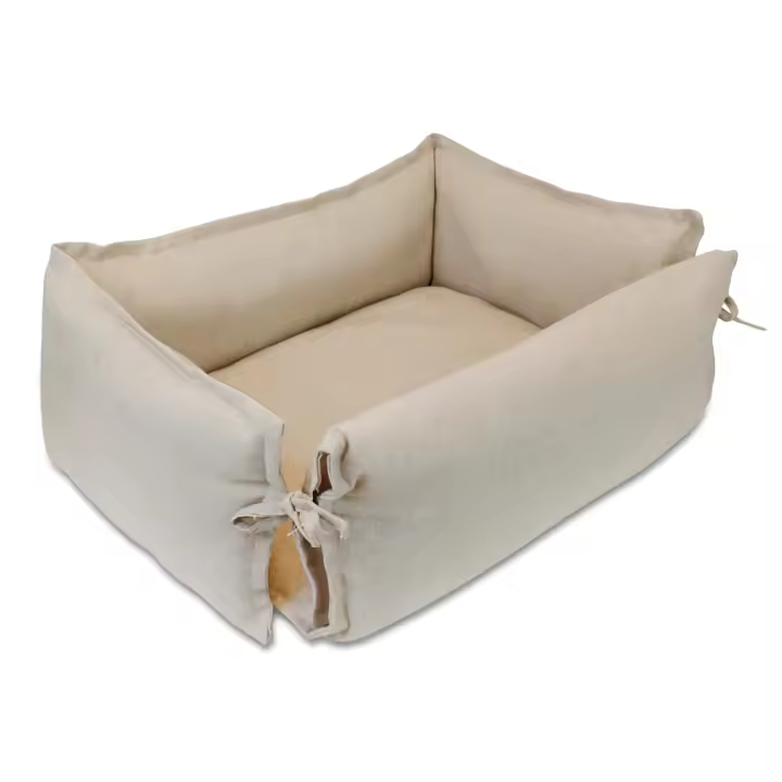 EasySpeed Cuna de Perro para Viaje en Coche 75x50 CM, Cama de Auto para Mascotas, Cómoda, Segura, Fácil Instalación, Transportín Animal - 1