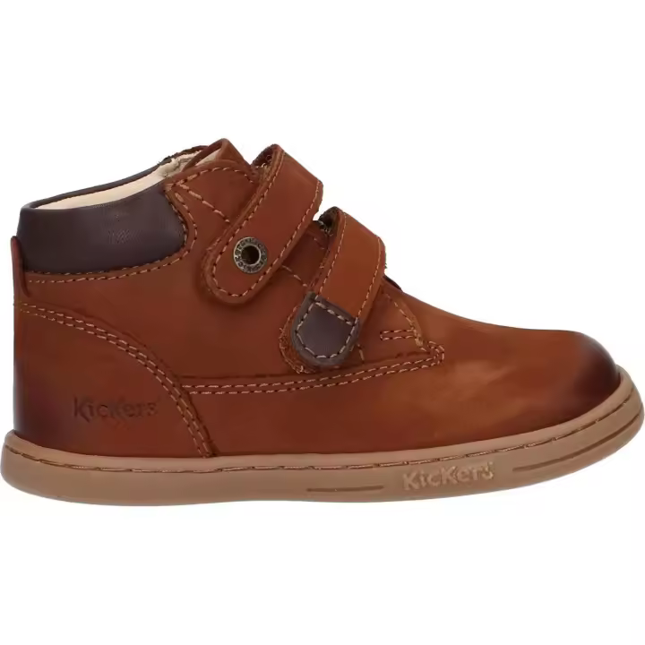 Botines de Niña y Niño KICKERS 571987-10 TACLAND GOLF 91 MARRON CLAIR - 1