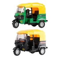 Coche De Modelismo Triciclo Con Sonido Y Luz Juguete Educativo Para Niños Coche Pull Back De Aleación Regalos Para Niños Decoración Del Hogar - details 11