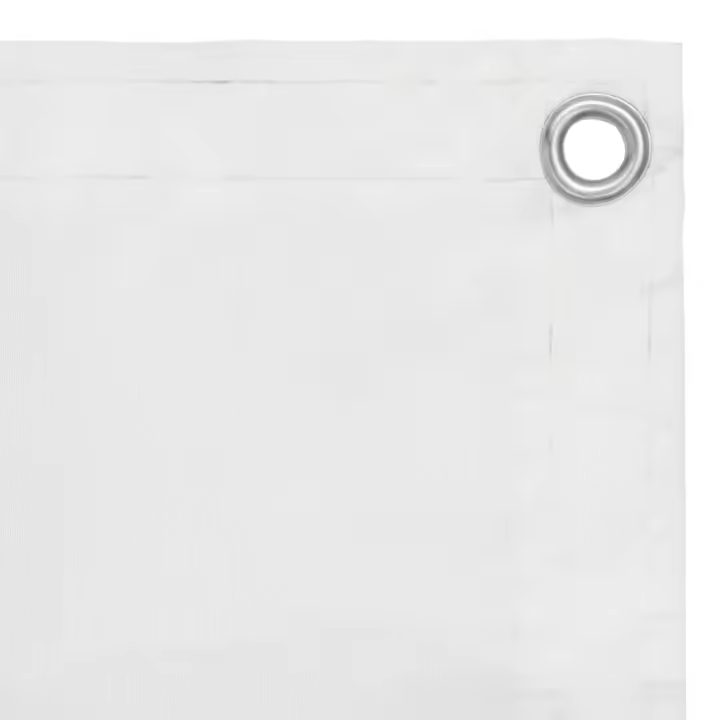 Toldo para Balcón Lienzo Oxford Blanco 120x600 cm - 1