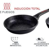 Fagor Alutherm - Sarten de Aluminio Fundido Extra-Grueso, Antiadherente Bicapa, Todo Tipo de Cocinas, Inducción, Diseño Ergonómico, Uso Fácil - details 2