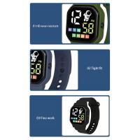 Reloj Electrónico Para Niños Y Niñas Deportivo Al Aire Libre Pantalla LED Multifuncional Reloj Digital Con Alarma Reloj Hombre - details 13