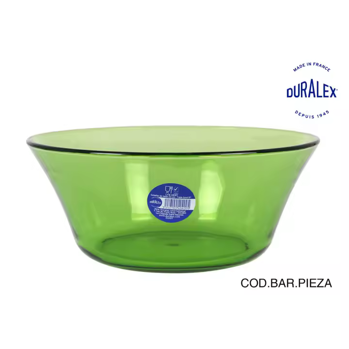 Ensaladera Duralex Lys 23 x 9,5 cm Verde - 1