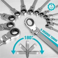 Llave De Eje Plegable Ratchete 1 Pieza Herramienta Métrica Para Reparación De Automóviles Y Hogar En El Garage - details 4