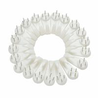 Gancho Invisible Para Pared Blanco 20pcs Plástico Para Colgar Fotografías Cuadros Y Espejos Sin Dañar La Pintura Del Techo - details 10