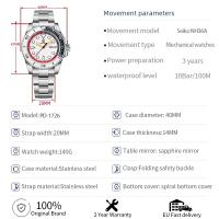 Reloj Mecánico Para Hombre PAGANI DESIGN 2024 40MM NH36 Mostrador De Semana Resistente Al Agua 100M Deportivo Reloj Automático De Acero Inoxidable - details 6