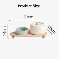 Fuente de Agua with Filter de circulación automática de Cerámica para Gatos, suministros para mascotas, Cuenco Silencioso Móvil para Gatos, Agua Viva para Alimentación
Fuente de Agua Potable - details 0