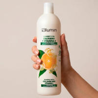 Tahe Blumin Champú Colágeno y Vitamina C 1000 Ml. / Champú Reparador y Antioxidante para Cabello Dañado / Suavidad, Brillo y Resistencia. - details 2