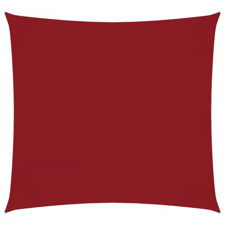 Toldo de Vela Cuadrados lienzo Oxford Rojo 2x2m - 1