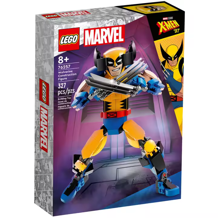 LEGO MARVEL - FIGURA PARA CONSTRUIR: LOBEZNO,76257, TIENDA CON LICENCIA OFICIAL - 1