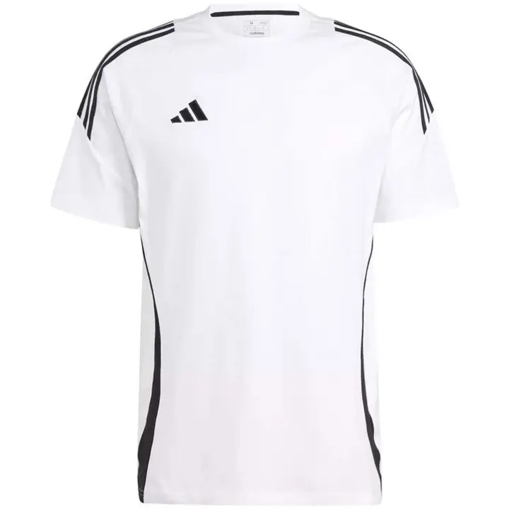 Camiseta de Manga Corta Adidas Tiro 24 para hombre en color blanco - 1