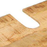 vidaXL Mueble de baño madera maciza de mango y hierro 55x35x60 cm - details 5