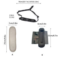 Sujetador Táctico Ajustable Con Almohadilla De Hombro Para Arco Y Caña De Pescar Correa De Bungee Para Caza Y Senderismo Accesorios De Caza - details 0