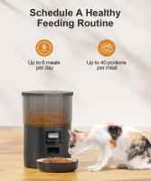 Dispensador Automático De Alimentos Para Perros 4L Con WiFi Tuya Bebedero Inteligente Para Gatos 2L Control Remoto Para Mascotas - details 6