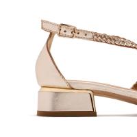GIOSEPPO 75560PLATINO Zapatos casual mujer 35399 25V STILETTO DESTALONADO TRENZADO PLATINO - details 2