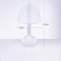 Lámpara De Mesa LED Recargable Con Doble Interruptor Color USB Luz De Noche Para Dormitorio Cuidado De Los Ojos Para Lectura Decoración - details 9