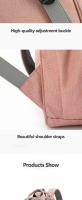 Bolsa de pañales para bebé, mochila impermeable de moda para mamá, maternidad, mochila para mamá, cambiador de pañales para bebé, bolsas de lactancia para mamá - details 8