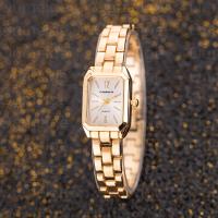 Reloj De Cuarzo Para Mujer De Lujo Marca Top Elegante Pequeño Dial Cuadrado Sencillo Moda Reloj De Pulsera De Aleación Zegarek Damski - details 2
