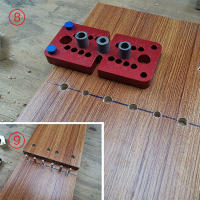 Juego De Herramientas De Carpintería Doweling Jig Guía De Perforación Vertical Localizador De Agujeros Herramienta De Punched Para Joinería De Madera - details 6