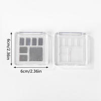 Caja Vacia De Sombras De Ojos Recargable Contenedor Para Labial Y Rubor DIY Tray De Polvo Maquillaje De ABS Material - details 0