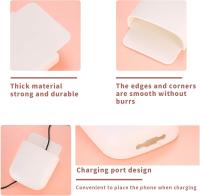 6 Pcs Remote Control Holder, Hanging Storage Remote Holder Wall Mounted, Self-adhesive Organizer Storage Boxes for Home,(6 Colors) - details 2