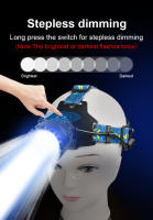 Lámpara De Cara LED De Alta Potencia 2500M Luz Super Brillante Impermeable Duradera Para Pesca Camping Escalada Nocturna Ciclismo - details 7
