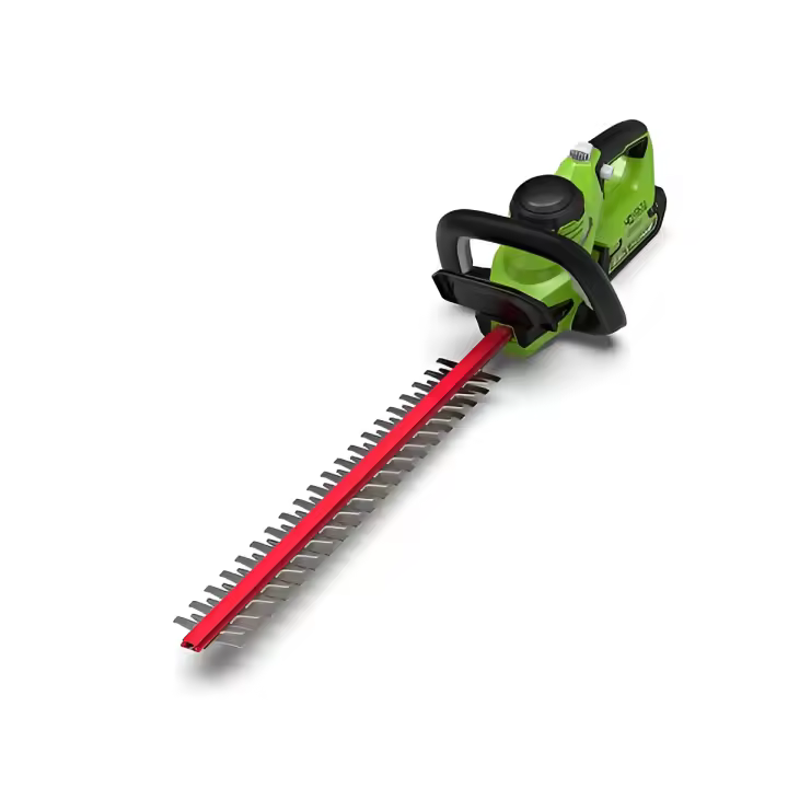 Cortasetos a Batería Greenworks G40HT61 - Cuchilla de Doble Acción 61 Cm - Corta Ramas y Tallos de Hasta 27 Mm Grosor - Sin Batería Ni Cargador - 3 Años de Garantía - 1