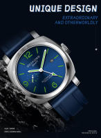 Reloj De Pulsera Automático SEAKOSS GMT Para Hombres Resistente Al Agua 10Bar Movimiento Seagull ST2557 De Acero Inoxidable 316L Luminoso Calendario Esportivo - details 2