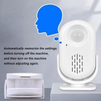 Timbre con sensor de Movimiento Comercial, timbre con Alarma para Entrada de Tienda, timbre con sensor de movimiento y Carga USB, timbre de entrada antirobo, timbre con sensor - details 1